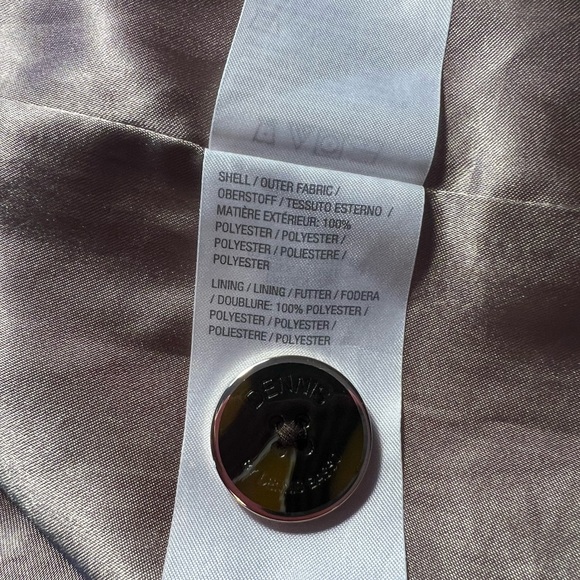 Dennis Basso EUC Size XS Striking Coral Lightweight Spring Jacket Coat (0479) - Picture 11 of 12